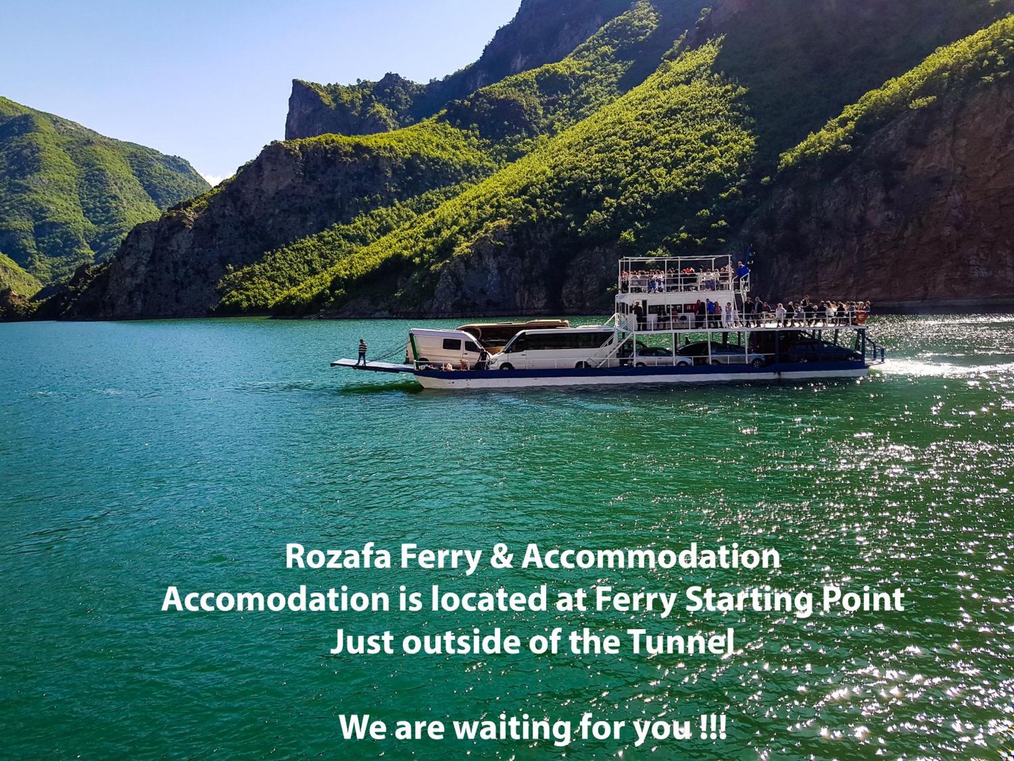 Rozafa Ferry & Accommodation Koman Luaran gambar